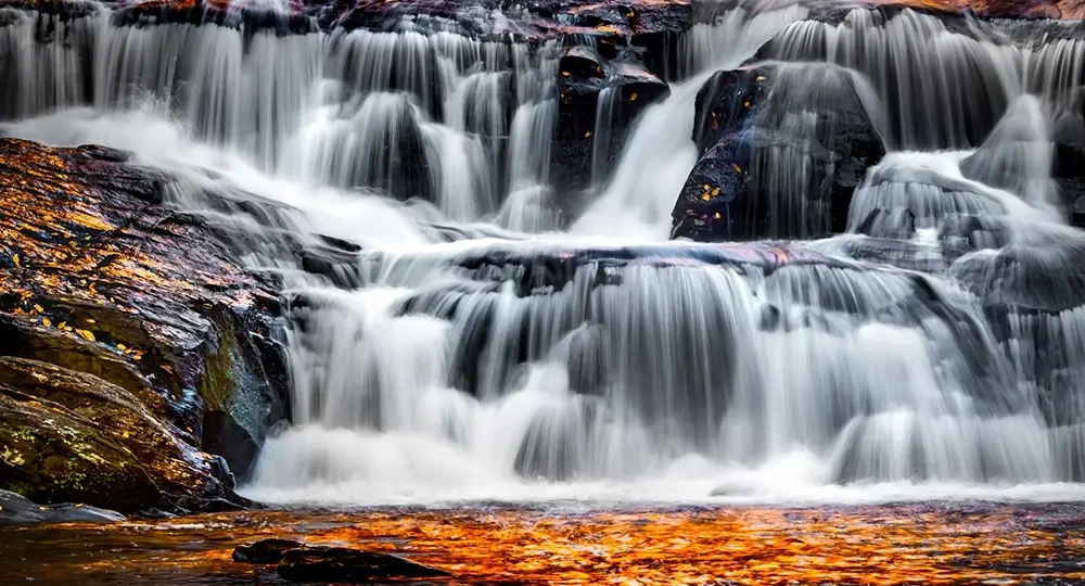 Waterfall Portfolio Page